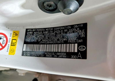 2019 Lexus Ux 200, uszkodzenie: Bok, Copart lot 85977825, zdjęcie 13 z 14