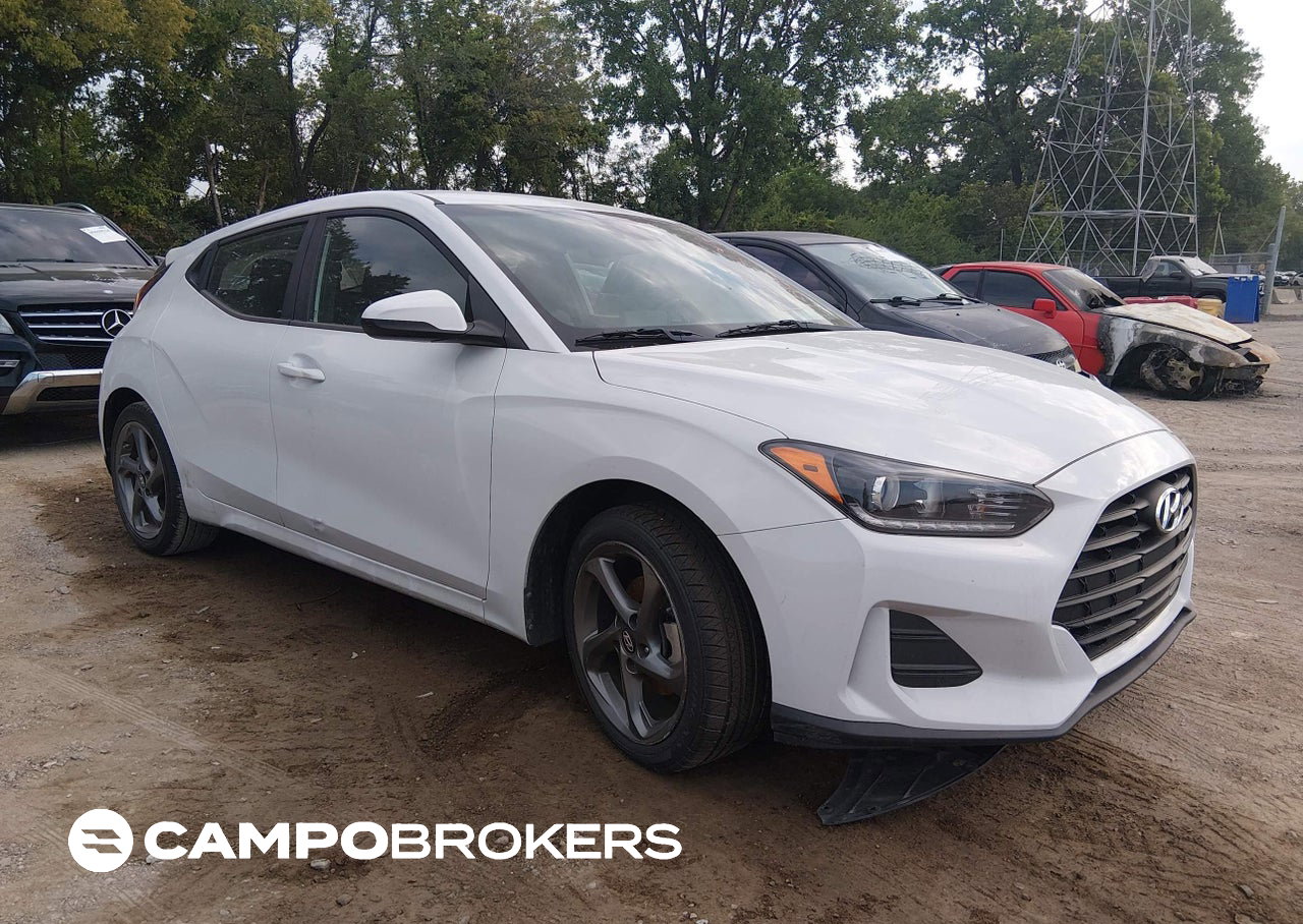 2019 Hyundai Veloster 2.0, daño Normal Wear & Tear, Iaai lote 45663041