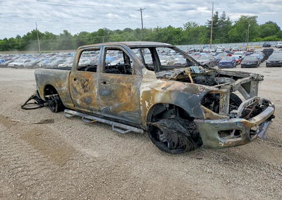 2020 Ram 2500 Tradesman, daño Incendio, Copart lote 55442016, foto 4 de 11