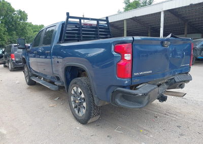 2025 Chevrolet Silverado 2500hd 4wd  Standard Bed Custom, Front End damage, Iaai lot 45242166, photo 3 of 16