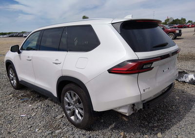 2025 Toyota Grand Highlander Limited, Right Side damage, Iaai lot 45134612, photo 3 of 20