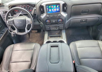 2021 Chevrolet Silverado K1500 Lt Trail Boss, daño Frontal, Copart lote 58640576, foto 8 de 12