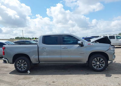 2024 Chevrolet Silverado 1500 4wd  Short Bed Lt, daño Frontal, Iaai lote 44932034, foto 13 de 16