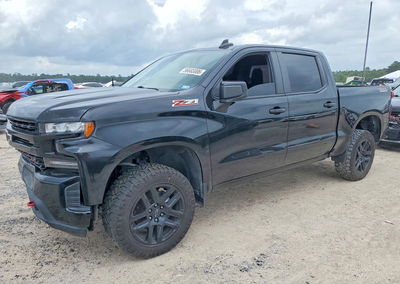 2021 Chevrolet Silverado K1500 Lt Trail Boss, daño Frontal, Copart lote 56683006