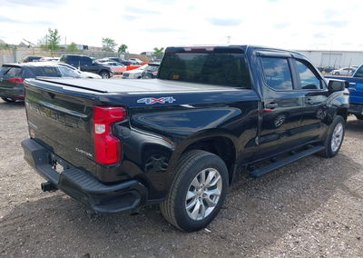 2020 Chevrolet Silverado 1500 4wd  Short Bed Custom, Front End damage, Iaai lot 45142707, photo 4 of 17