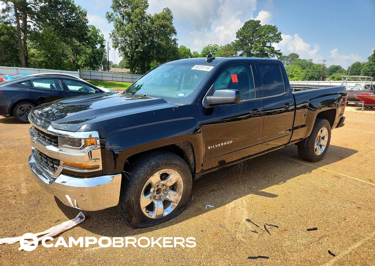 2019 Chevrolet Silverado Ld C1500 Lt, daño Frontal, Copart lote 58235116