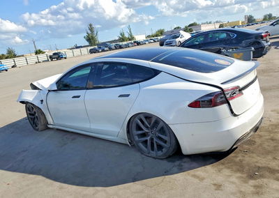 2021 Tesla Model S, uszkodzenie: Przód, Copart lot 74768825, zdjęcie 2 z 13