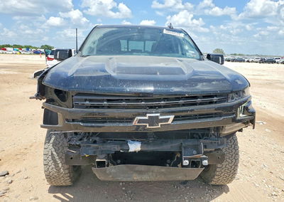 2021 Chevrolet Silverado K1500 Lt Trail Boss, daño Frontal, Copart lote 58640576, foto 5 de 12