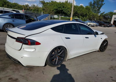 2021 Tesla Model S, uszkodzenie: Przód, Copart lot 74768825, zdjęcie 3 z 13