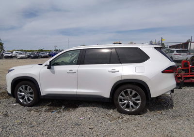 2025 Toyota Grand Highlander Limited, Right Side damage, Iaai lot 45134612, photo 15 of 20