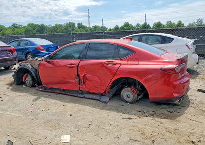 2023 Acura Tlx Type S, uszkodzenie: Wandalizm, Copart lot 58594916, zdjęcie 2 z 12