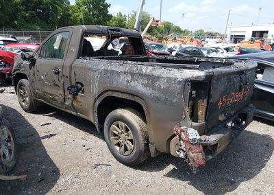 2026 Gmc Sierra 1500 , Standard Bed, Pro, Rwd, daño Total Burn, Iaai lote 45471358, foto 3 de 10