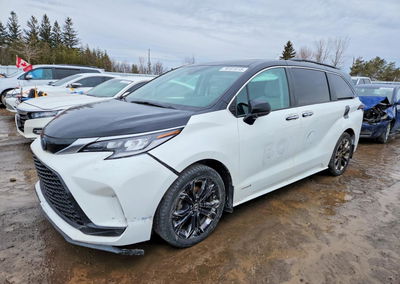 2021 Toyota Sienna Le, daño Vandalismo, Copart lote 78161615