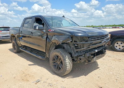 2021 Chevrolet Silverado K1500 Lt Trail Boss, daño Frontal, Copart lote 58640576, foto 4 de 12