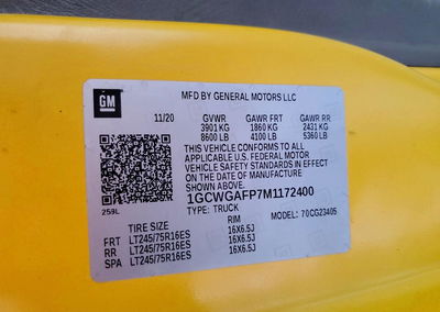 2021 Chevrolet Express G, daño Frontal, Copart lote 57437966, foto 13 de 13