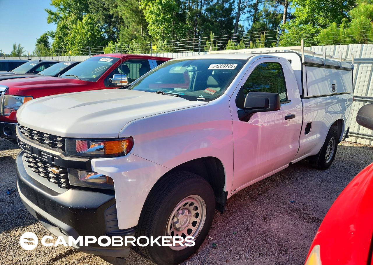 2019 Chevrolet Silverado C1500, Normal Wear damage, Copart lot 54269786