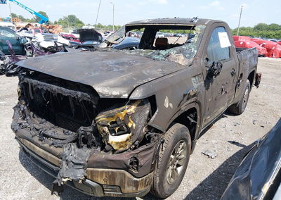 2026 Gmc Sierra 1500 , Standard Bed, Pro, Rwd, daño Total Burn, Iaai lote 45471358, foto 2 de 10