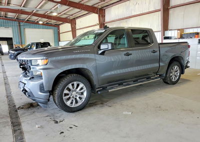 2020 Chevrolet Silverado K1500 Custom, daño Frontal, Copart lote 58551696