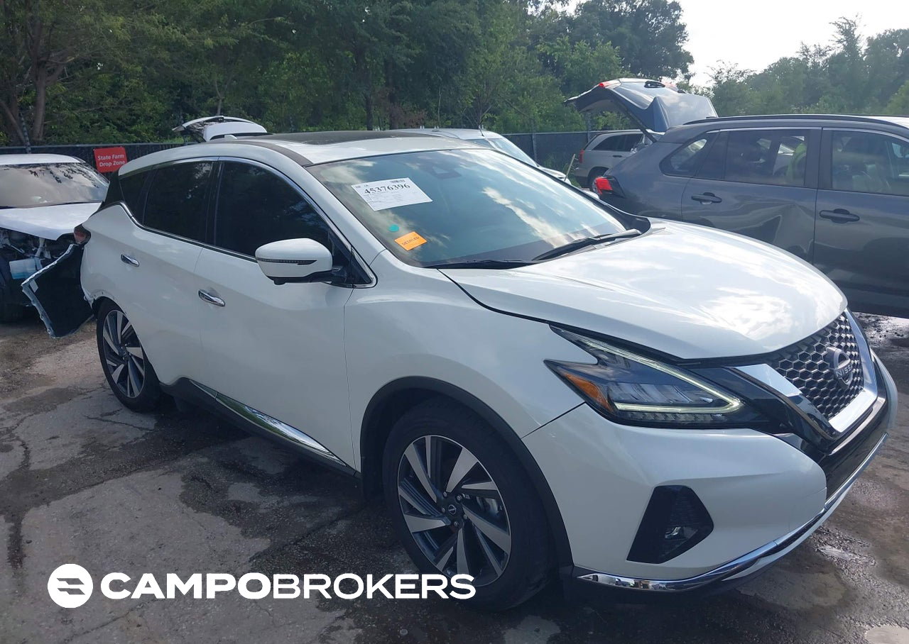 2023 Nissan Murano Sl Intelligent Awd, Rear damage, Iaai lot 45376396
