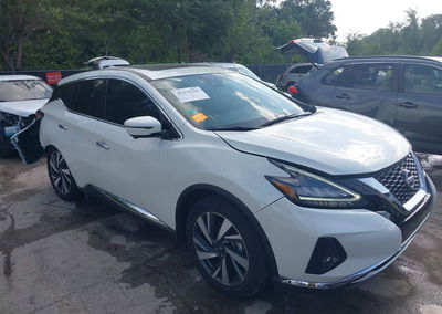 2023 Nissan Murano Sl Intelligent Awd, Rear damage, Iaai lot 45376396