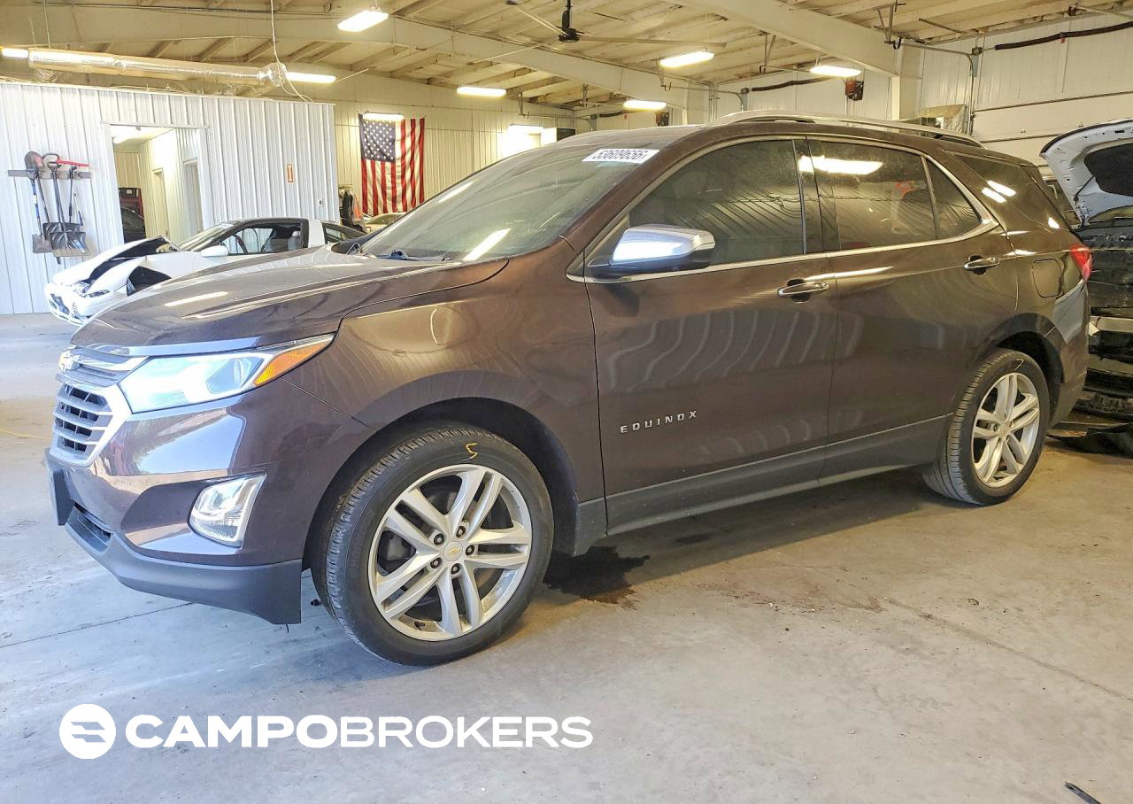 2020 Chevrolet Equinox Premier, uszkodzenie: Tył, Copart lot 53609656
