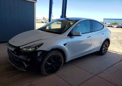2025 Tesla Model Y, daño Frontal, Copart lote 53267206