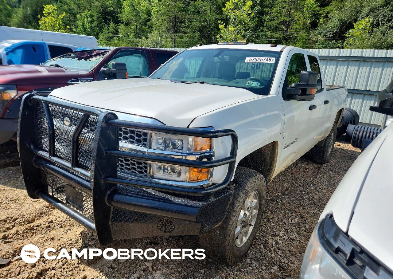 2019 Chevrolet Silverado K2500 Heavy Duty, Rear End damage, Copart lot 57525746