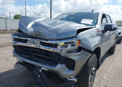 2024 Chevrolet Silverado 1500 4wd  Short Bed Lt, daño Frontal, Iaai lote 44932034, foto 6 de 16