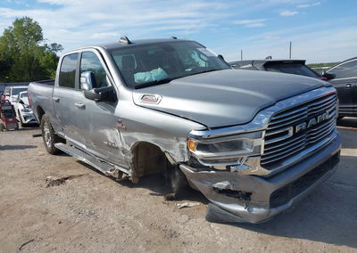 2024 Ram 2500 Laramie  4x4 6'4 Box, daño Lateral derecho, Iaai lote 43300662