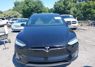 2020 Tesla Model X Long Range Dual Motor All-wheel Drive/long Range Plus Dual Motor All-wheel Drive, uszkodzenie: Prawy