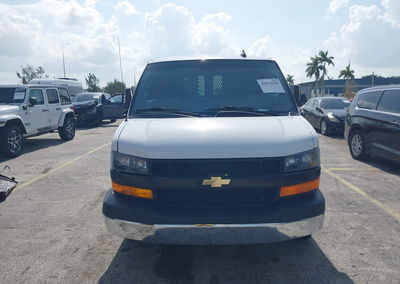 2021 Chevrolet Express Cargo Rwd 2500 Regular Wheelbase Wt, Right Side damage, Iaai lot 45674184, photo 13 of 17