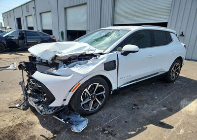 2025 Chevrolet Equinox Lt, Front End damage, Copart lot 55713516