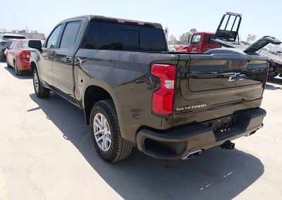 2021 Chevrolet Silverado 1500 4wd  Short Bed Rst, Front End damage, Iaai lot 45301169, photo 3 of 19