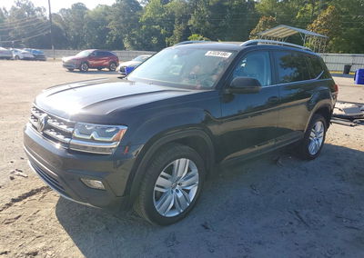 2019 Volkswagen Atlas Se, daño Trasero, Copart lote 57026186