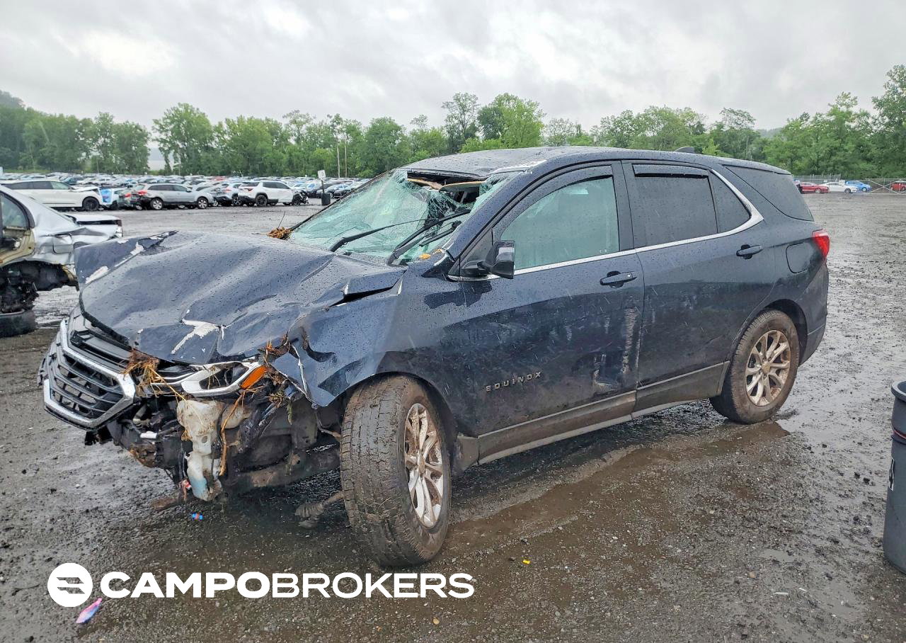 2021 Chevrolet Equinox Lt, uszkodzenie: Dachowanie, Copart lot 57089916