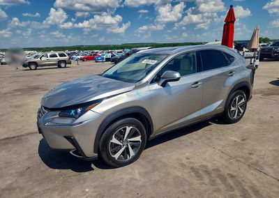2020 Lexus Nx 300h, daño Frontal, Copart lote 59957546