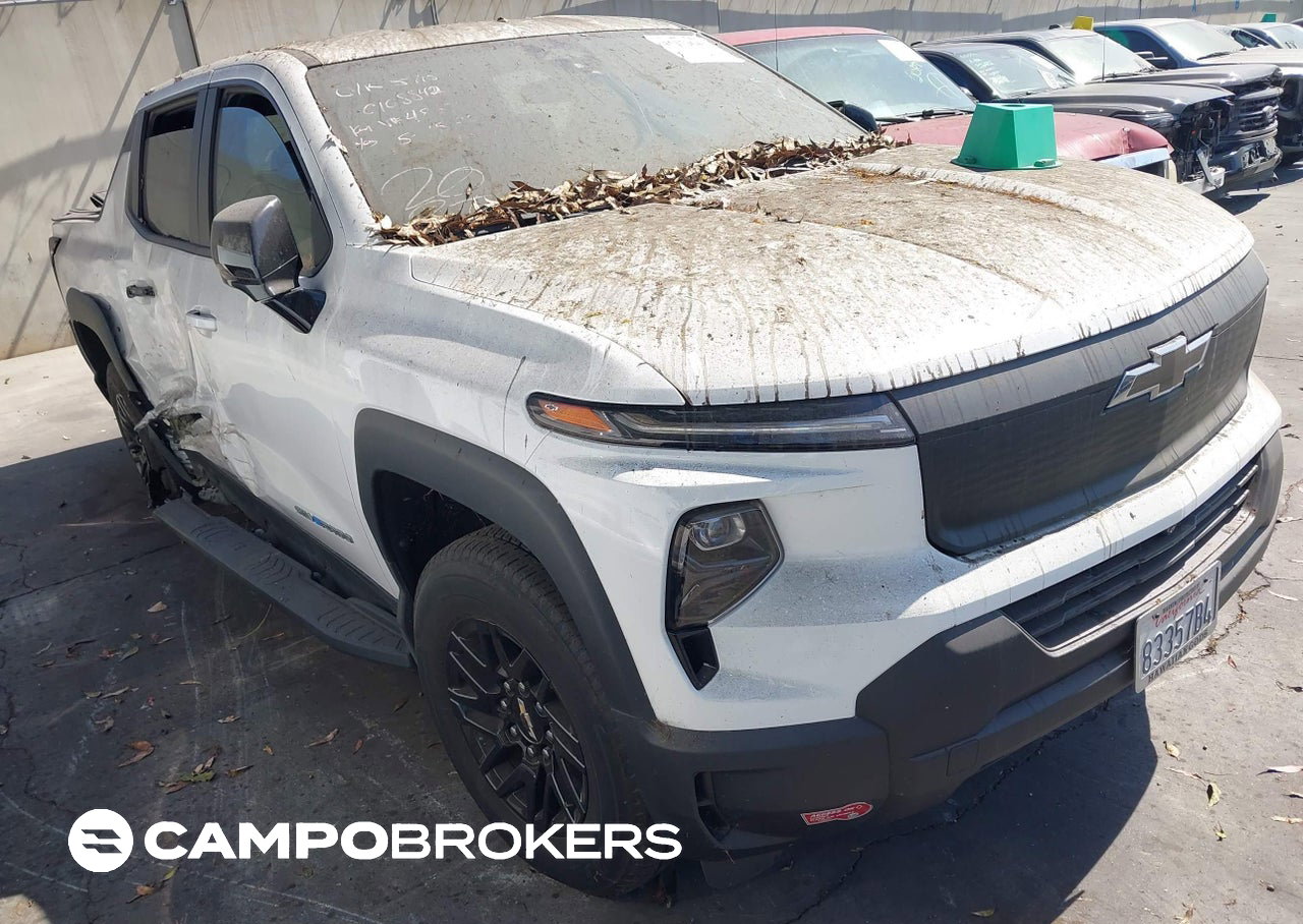 2024 Chevrolet Silverado Ev Work Truck, daño Trasero izquierdo, Iaai lote 45172643