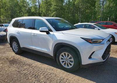 2025 Toyota Grand Highlander Hybrid Le, daño Lateral, Copart lote 54847346, foto 4 de 13