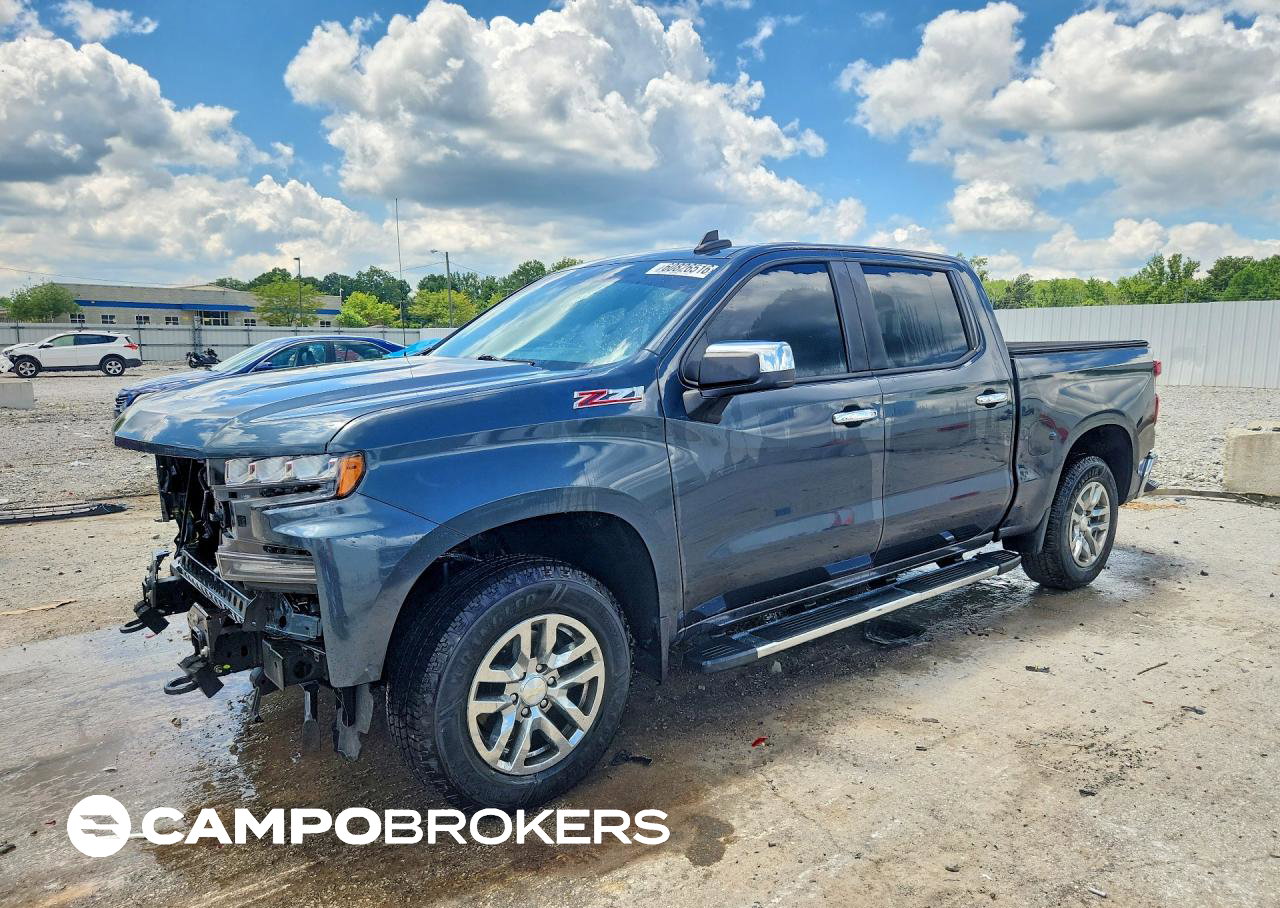 2019 Chevrolet Silverado K1500 Lt, uszkodzenie: Przód, Copart lot 60826516