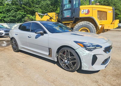 2022 Kia Stinger Gt1, daño Frontal, Copart lote 53589696, foto 4 de 13