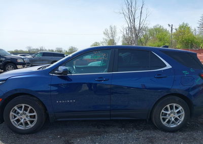 2022 Chevrolet Equinox Fwd Lt, Rear damage, Iaai lot 44957606, photo 14 of 16