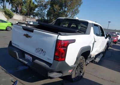 2024 Chevrolet Silverado Ev Work Truck, daño Trasero izquierdo, Iaai lote 45172643, foto 4 de 20