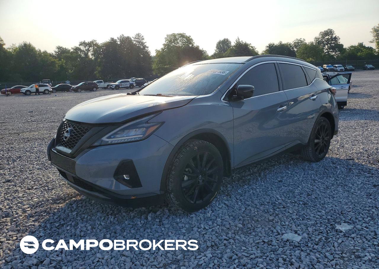2023 Nissan Murano Sv, uszkodzenie: Tył, Copart lot 58961836