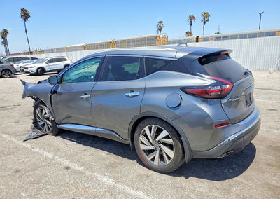 2020 Nissan Murano Sl, Front End damage, Copart lot 60493566, photo 2 of 14