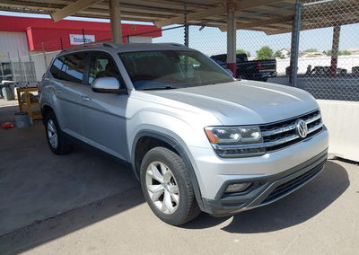 2019 Volkswagen Atlas 3.6l V6 Se W/technology, daño Trasero, Iaai lote 45605650