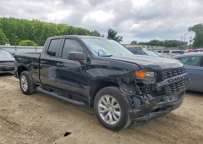 2021 Chevrolet Silverado C1500 Custom, Front End damage, Copart lot 58131556, photo 4 of 12