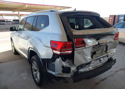 2019 Volkswagen Atlas 3.6l V6 Se W/technology, daño Trasero, Iaai lote 45605650, foto 3 de 16