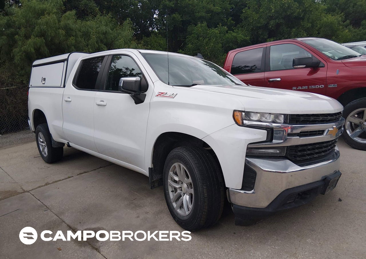 2021 Chevrolet Silverado 1500 4wd  Standard Bed Lt, uszkodzenie: Lewy przód, Iaai lot 45353209