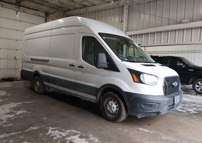 2022 Ford Transit-250 Cargo Van, daño Lateral izquierdo, Iaai lote 45636545