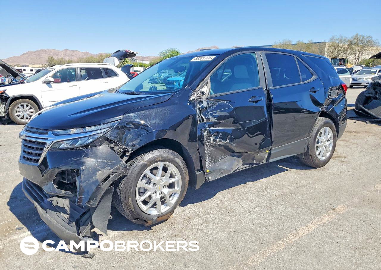 2022 Chevrolet Equinox Ls, daño Frontal, Copart lote 58321906
